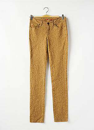 Pantalon slim bej I.CODE (By IKKS) femeie