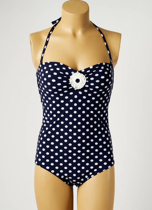 Costum de baie dintr-o singură piesă albastru AUBADE femeie