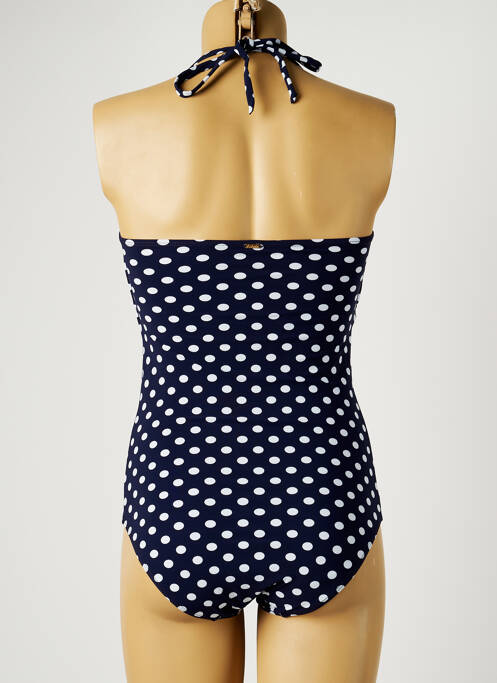 Costum de baie dintr-o singură piesă albastru AUBADE femeie