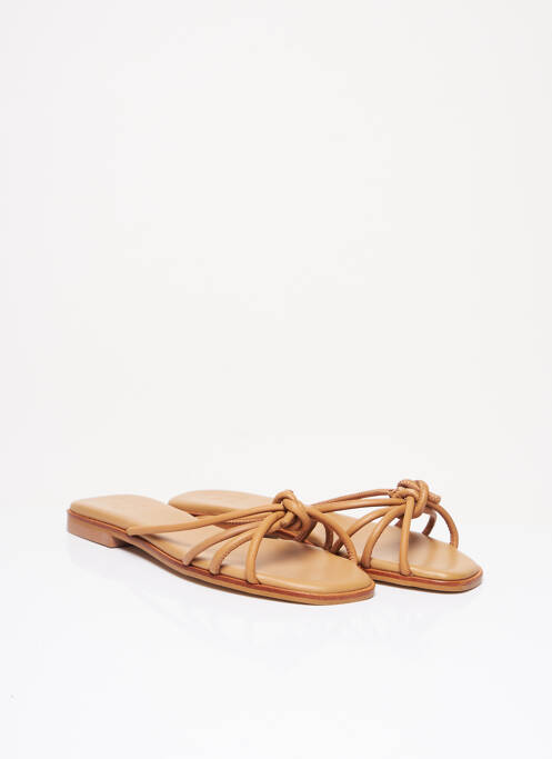 Mulete/Saboți maro FLATTERED femeie