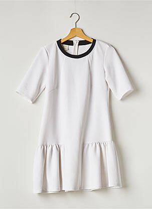 Rochie scurtă alb PINKO femeie