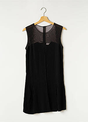 Rochie scurtă fără mâneci fără mâneci negru SANDRO femeie