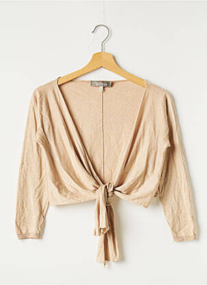 Vestă cu mâneci lungi bej MAXMARA femeie