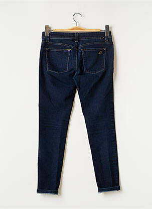 Jegging țesătură brută talie joasă albastru DL1961 femeie
