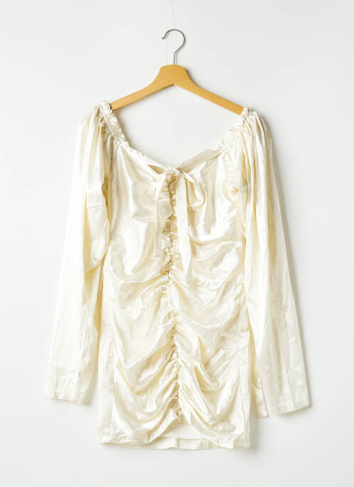 Rochie scurtă bej HER OWN femeie