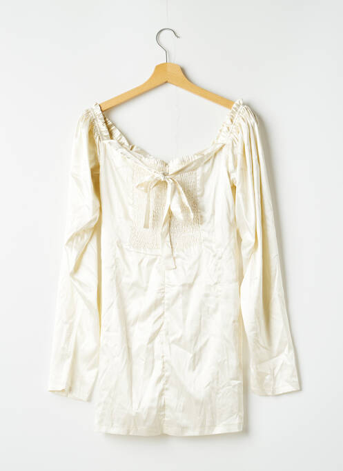 Rochie scurtă bej HER OWN femeie