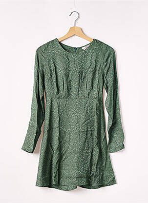 Rochie scurtă verde PULL & BEAR femeie