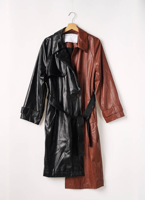Trench negru DESIGNERS, REMIX femeie