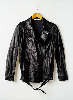 Geci din piele ecologică negru JUSTFAB femeie