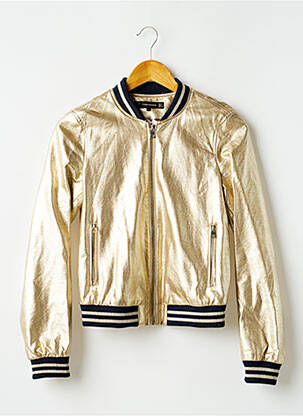 Geci din piele ecologică bej TRAFALUC femeie