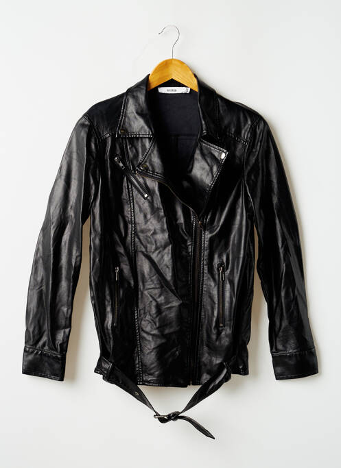 Geci din piele ecologică negru JUSTFAB femeie