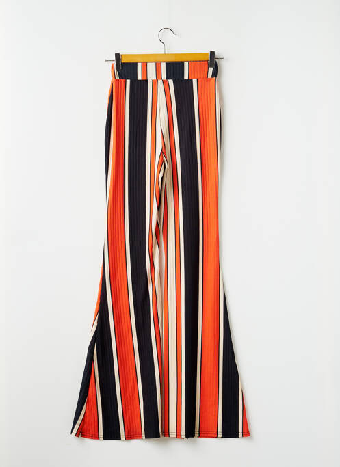 Pantalon evazat portocaliu I-X LONDON femeie