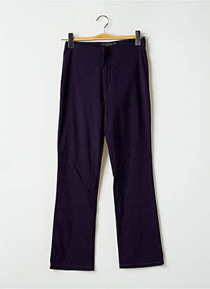 Pantalon drept violet ZARA femeie