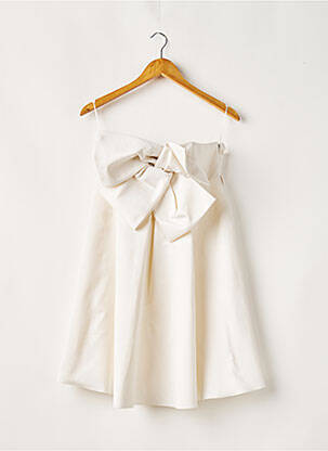 Rochie scurtă bej PAULE KA femeie