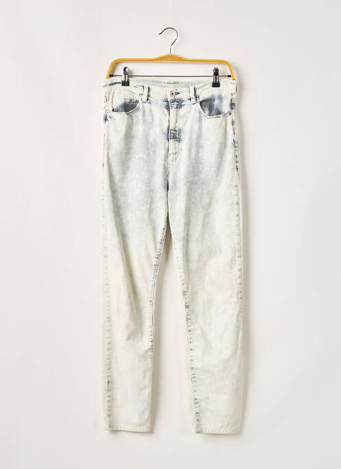 Blugi cu croială slim albastru EMPORIO ARMANI femeie