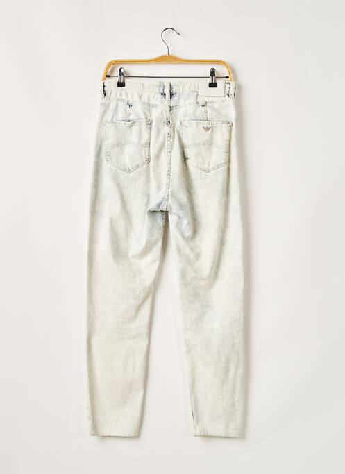 Blugi cu croială slim albastru EMPORIO ARMANI femeie