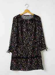 Rochie scurtă croială fluidă mâneci 3/4 negru MADO ET LES AUTRES femme