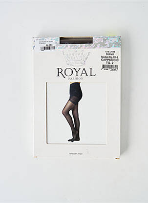 Colanți elasticitate maro ROYAL FASHION femeie