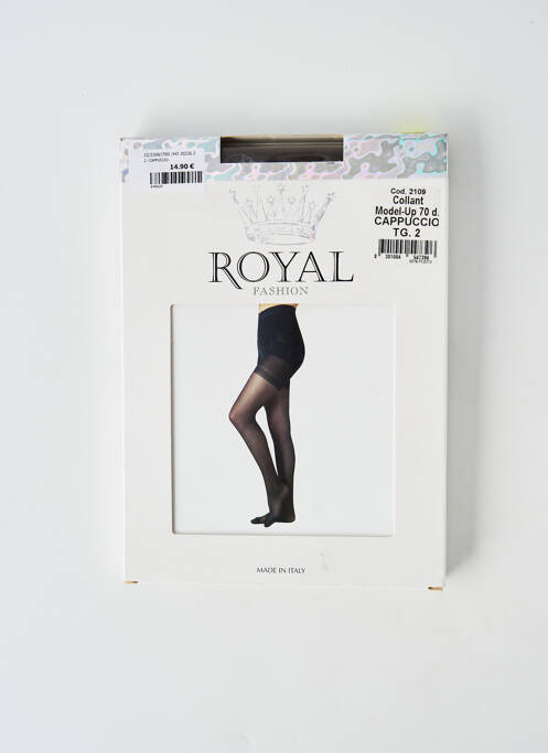 Colanți maro ROYAL FASHION femeie