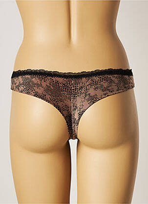 Tanga elasticitate maro ANTIGEL femeie