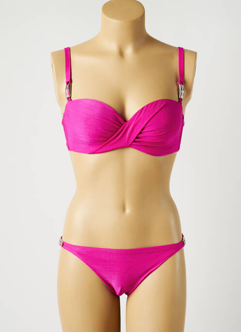 Costum de baie din două piese roz LISE CHARMEL femeie