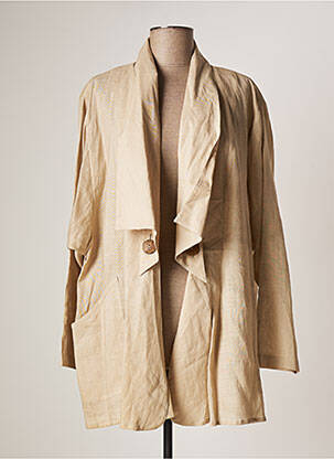 Jachete casual bej LAUREN VIDAL femeie