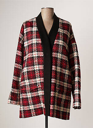 Palton scurt roșu LAUREN VIDAL femeie