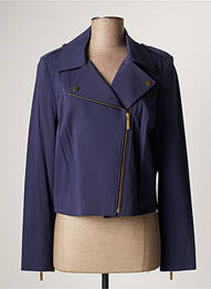 Jachete casual guler tip costum violet LAUREN VIDAL femeie
