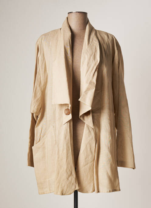 Jachete casual bej LAUREN VIDAL femeie