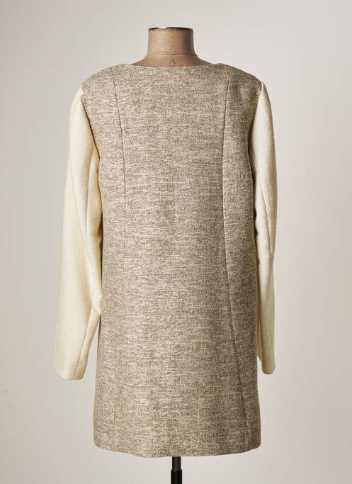 Jachete elegante bej LAUREN VIDAL femeie