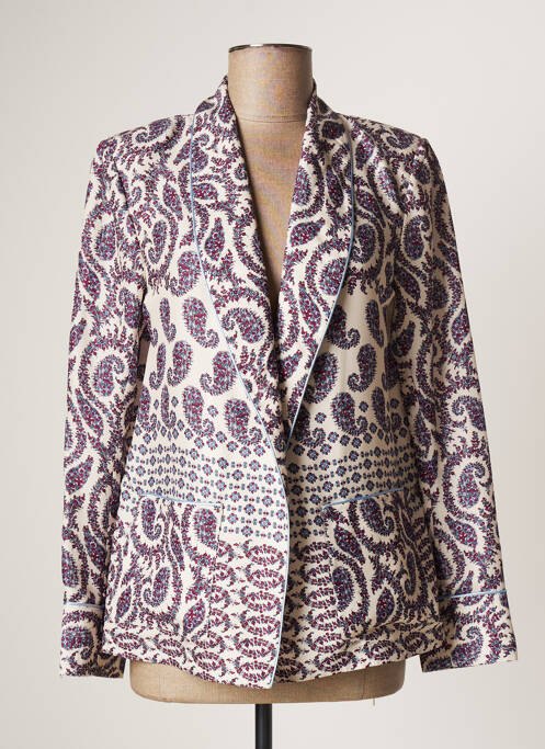 Sacou alb LAUREN VIDAL femeie