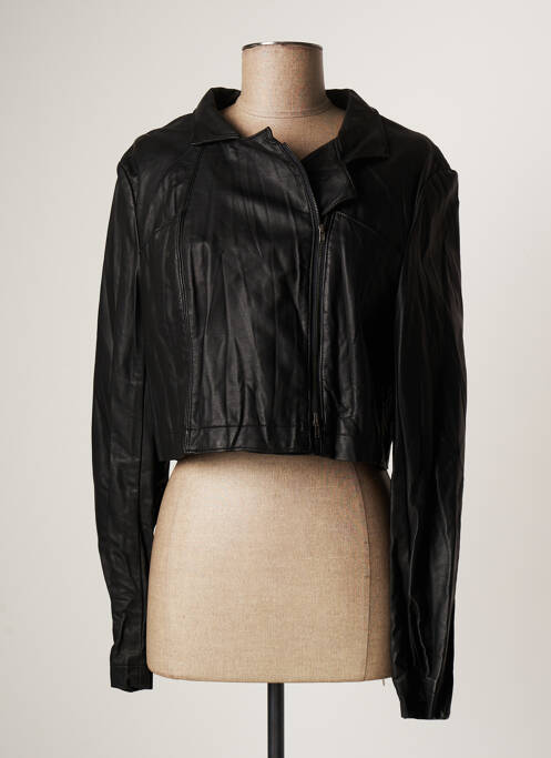 Geci din piele ecologică negru LAUREN VIDAL femeie