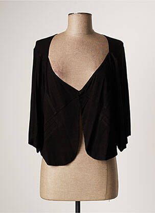 Vestă cu mâneci lungi negru LAUREN VIDAL femeie