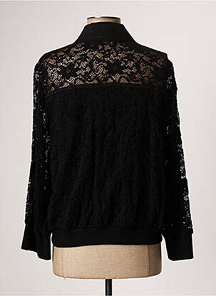 Jachete casual finisaj interior dublat negru LAUREN VIDAL femeie