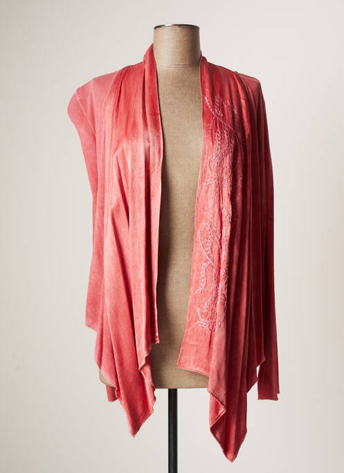 Vestă cu mâneci lungi portocaliu LAUREN VIDAL femeie