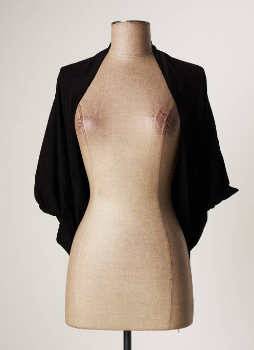 Vestă cu mâneci scurte negru LAUREN VIDAL femeie