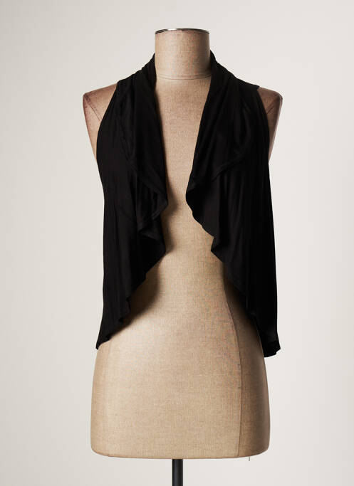 Vestă fără mâneci negru LAUREN VIDAL femeie