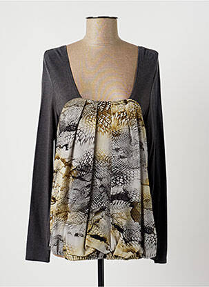 Top gri LAUREN VIDAL femeie