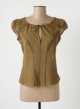 Top verde LAUREN VIDAL femeie