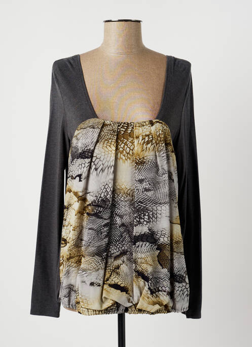 Top gri LAUREN VIDAL femeie