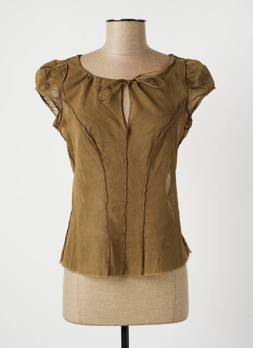 Top verde LAUREN VIDAL femeie