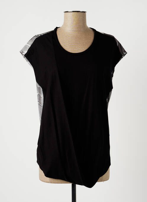 Top negru LAUREN VIDAL femeie