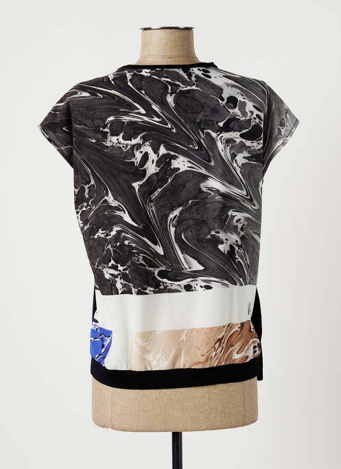 Top negru LAUREN VIDAL femeie