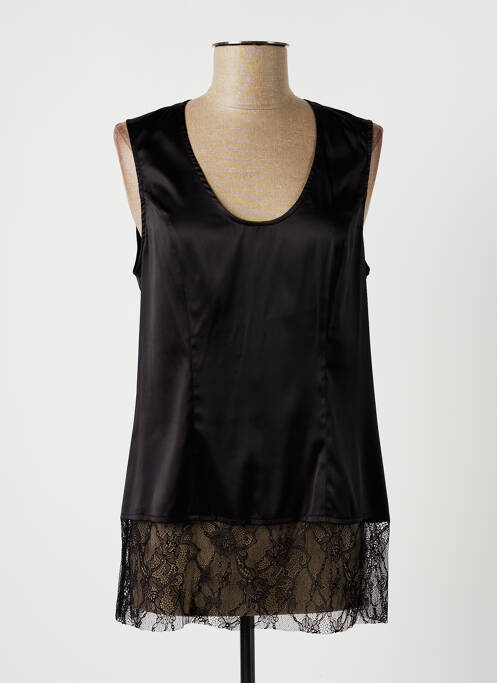 Top negru LAUREN VIDAL femeie