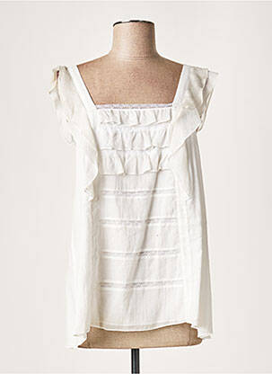 Bluză alb LAUREN VIDAL femeie