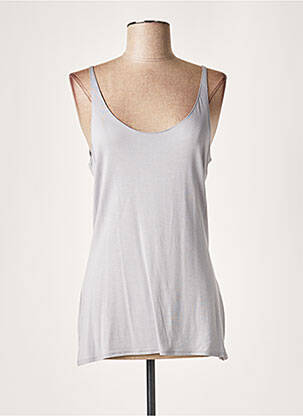 Top gri LAUREN VIDAL femeie