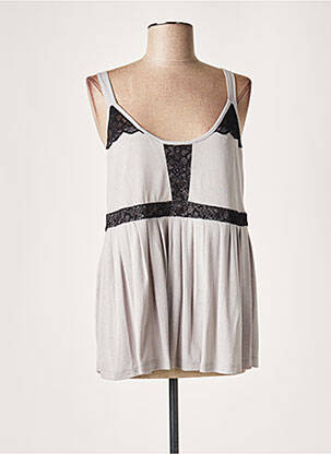 Top gri LAUREN VIDAL femeie