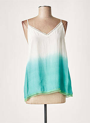 Top alb LAUREN VIDAL femeie