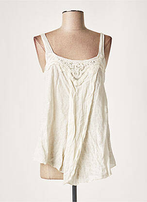 Top bej LAUREN VIDAL femeie