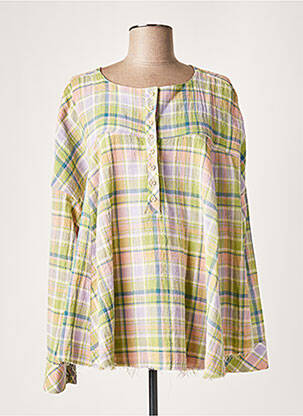 Bluză verde LAUREN VIDAL femeie